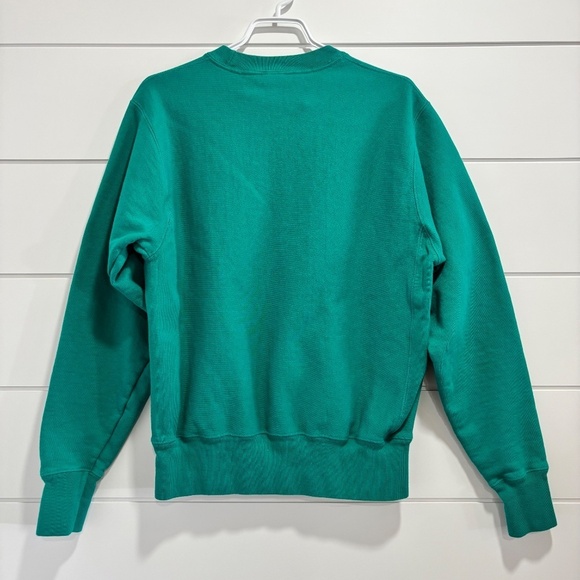 Champion reverse weave green crew neck sweatshirt size small - Picture 2 of 14